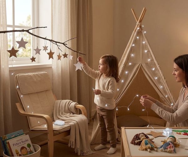 fairy lights for kids tent