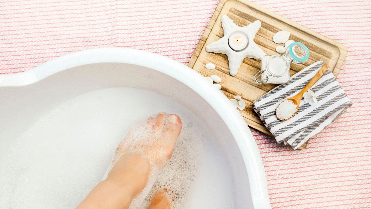 Bubble Bath Foot Soak