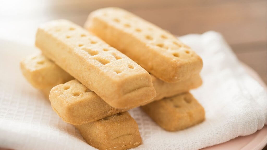 Lemon Lavender Shortbread