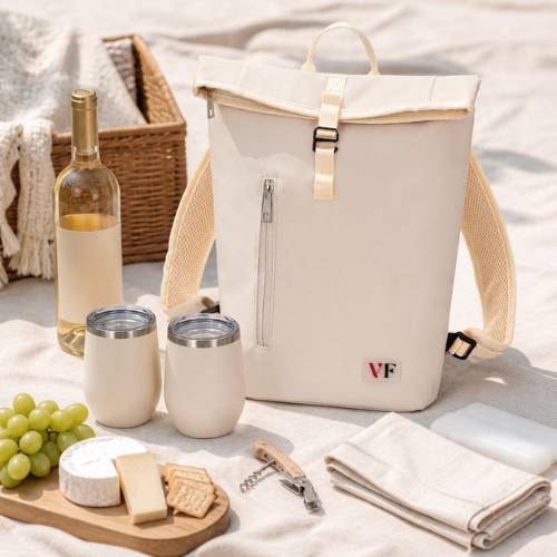 best wine cooler beige bag