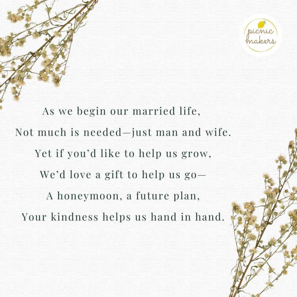 cash-gift-poem-honeymoon-fund-wedding