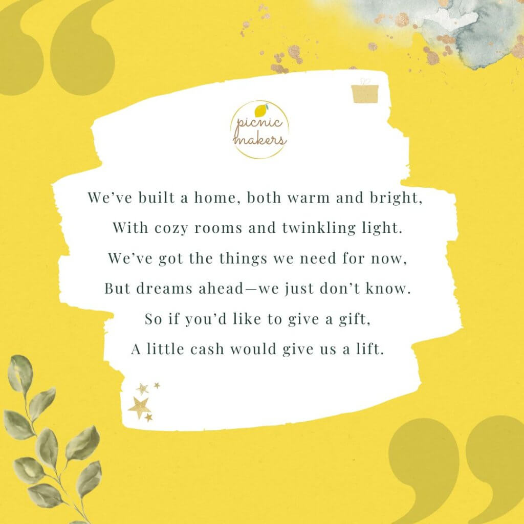 cash-gift-poem-new-home-wedding-registry