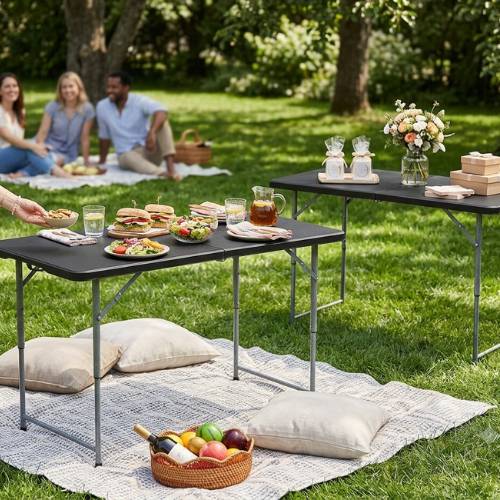 plastic picnic table for parties