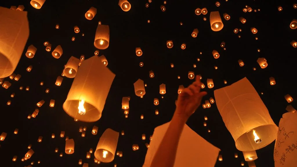 Eco-friendly Lantern Release