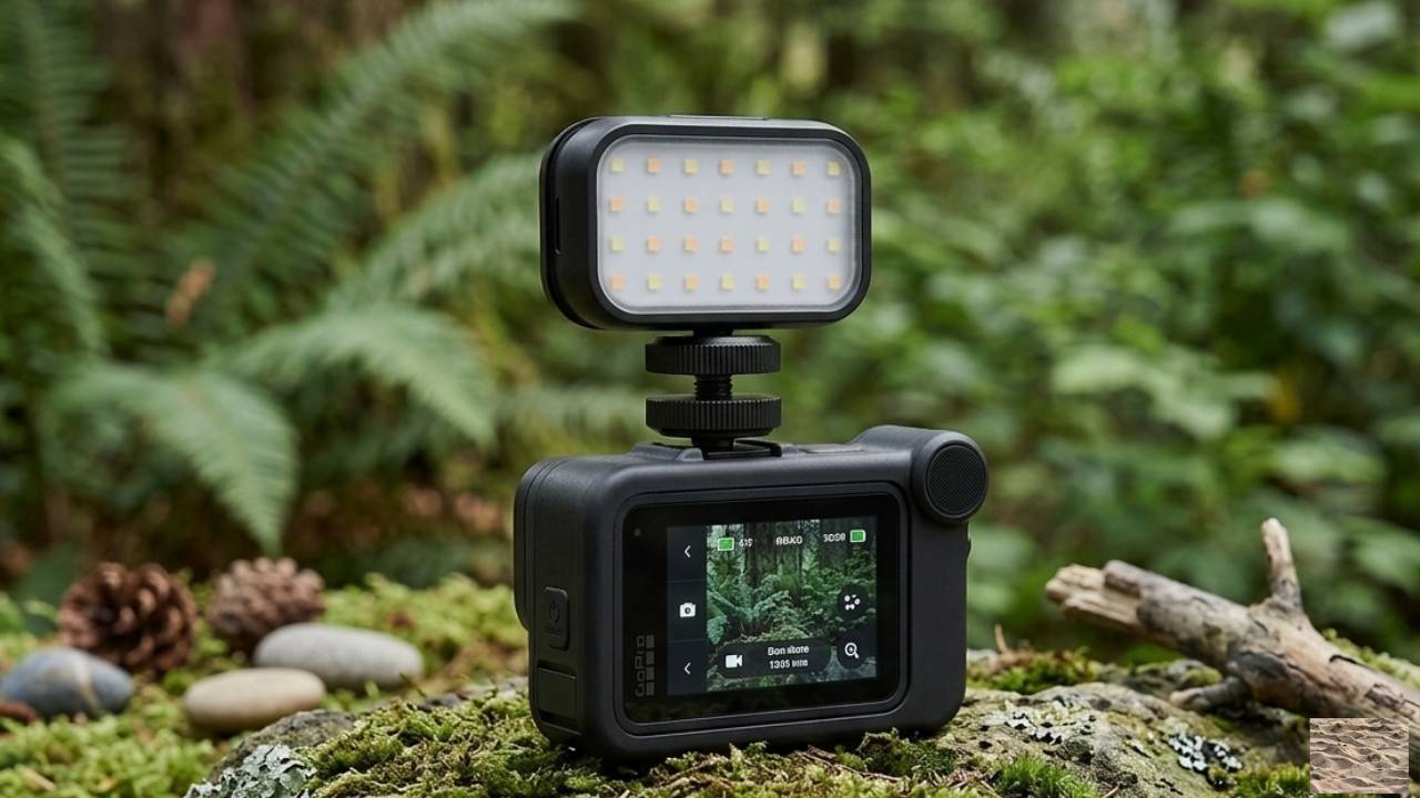 action camera flashlight