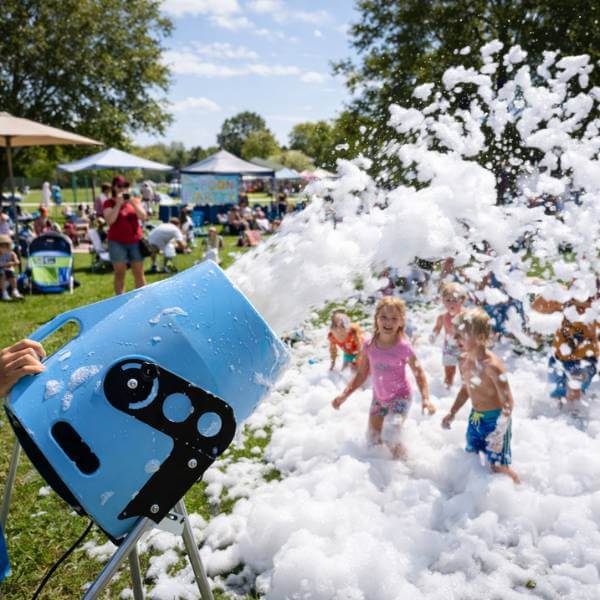 best foam party machines park event
