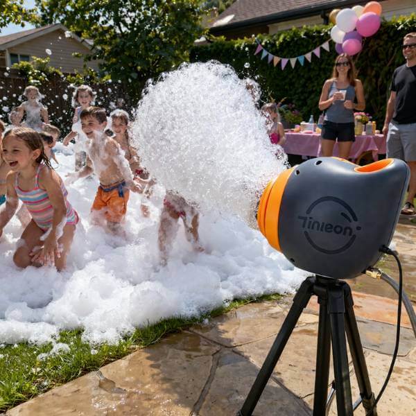 best foam party machines tinleon backyard kids event