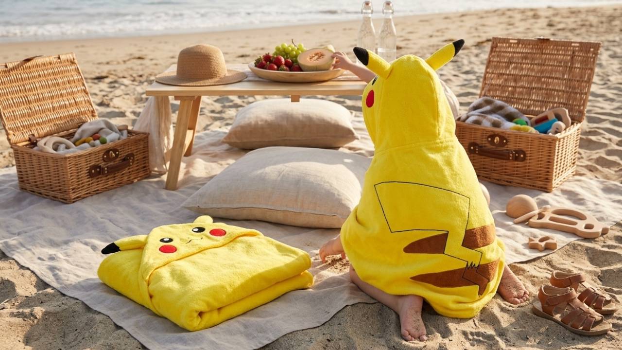 kids beach towel