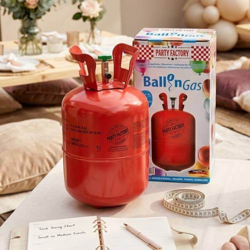 balloon gas helium tank kit