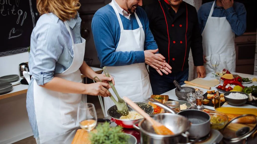 couples cooking class experience