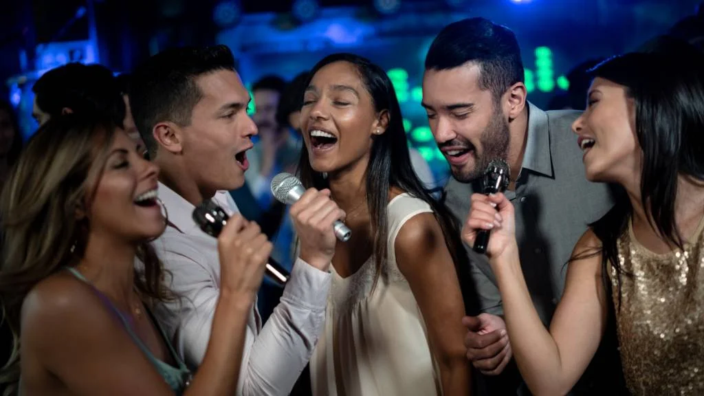karaoke showdown at bachelorette party