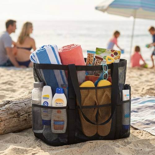 large beach bag for essentials