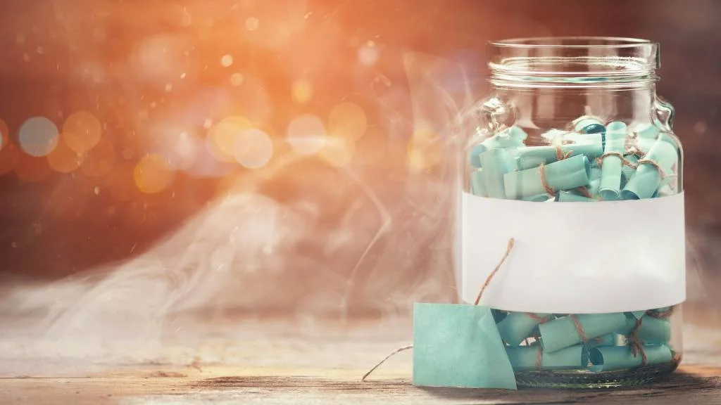 memory jar for sentimental bachelorette game