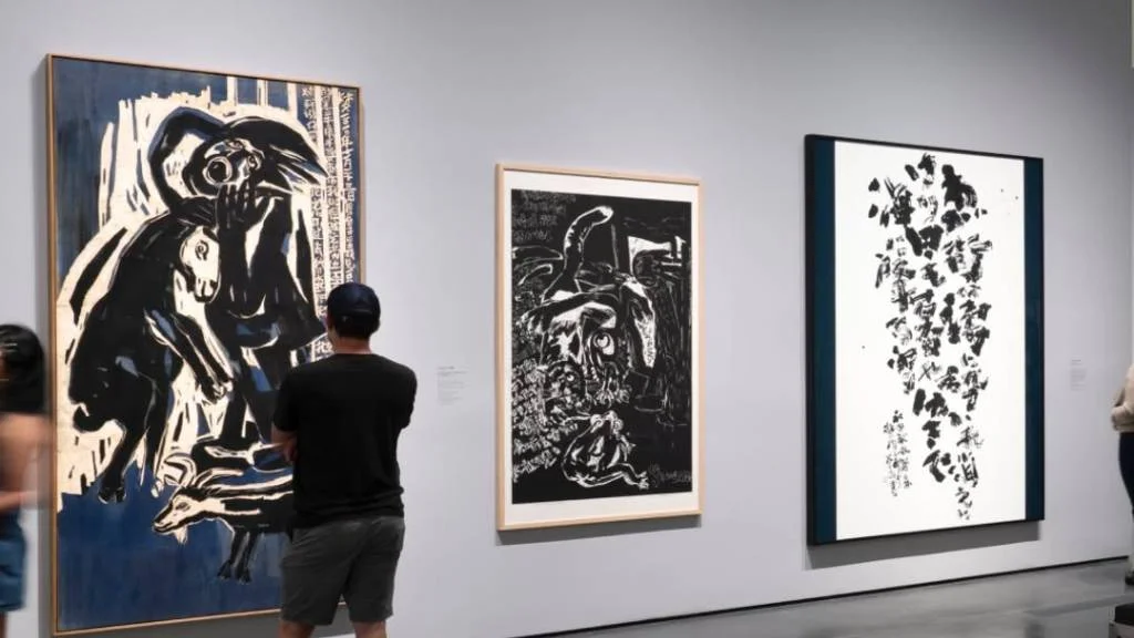 modern gallery in a top-rated la museum