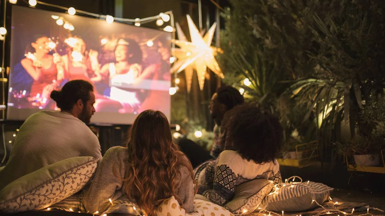 outdoor movie night