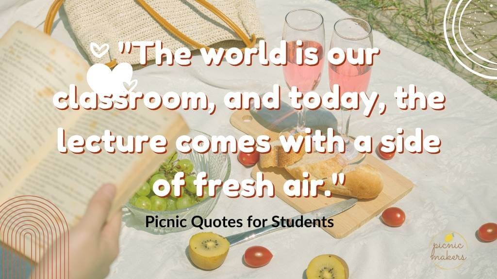 picnic quotes for students