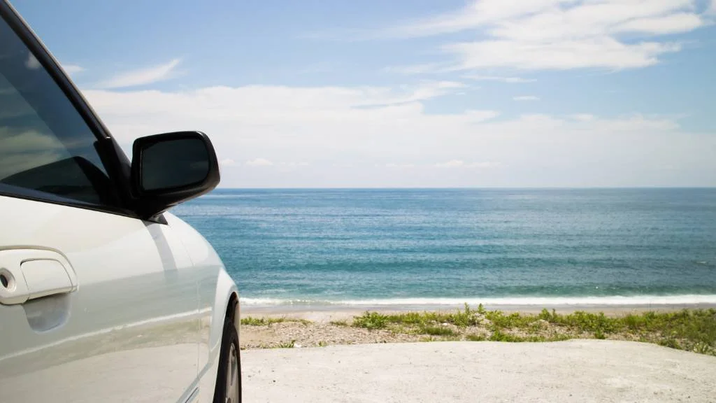 romantic coastal road trip