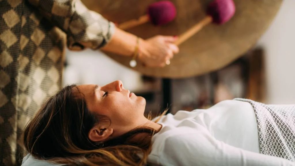sound bath relaxation session