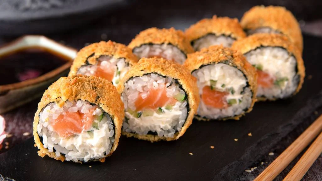sushi roulette food challenge game