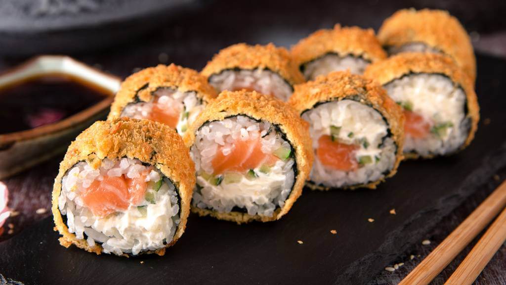 sushi roulette food challenge game