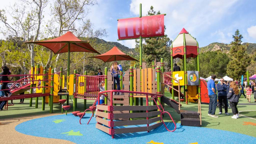 colorful playground fun