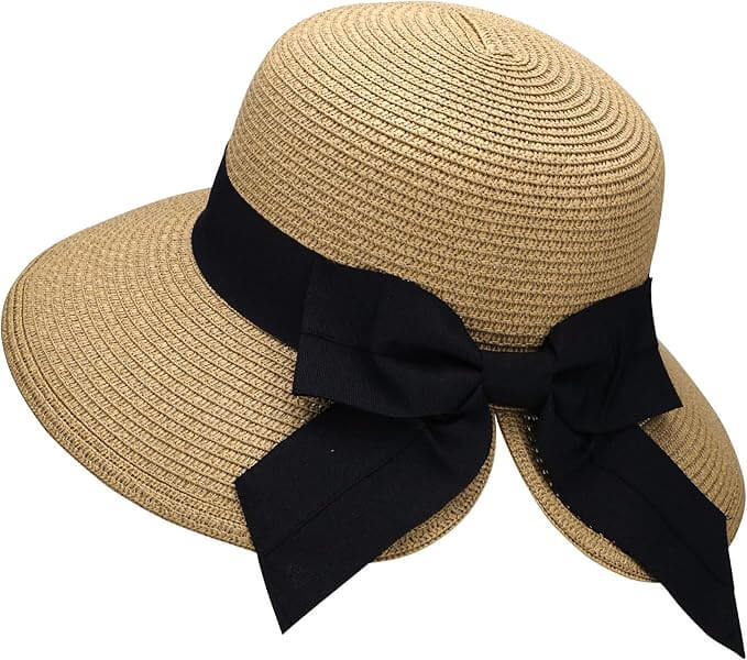 elegant beach hat