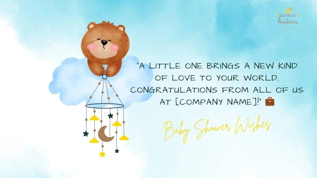 new baby shower message ideas