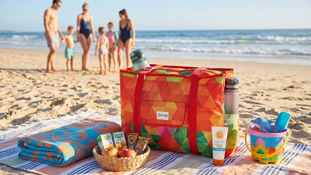 shylero beach bag with cooler