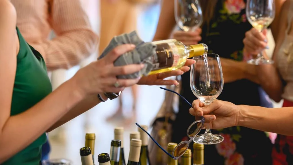 wine tasting celebration
