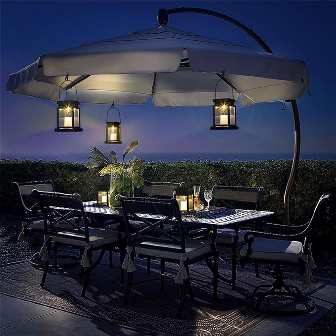 Natural Rattan Boho Lanterns