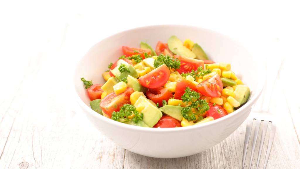 avocado and tomato salad