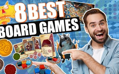 8 Board Games: Perfect for EVERY Party