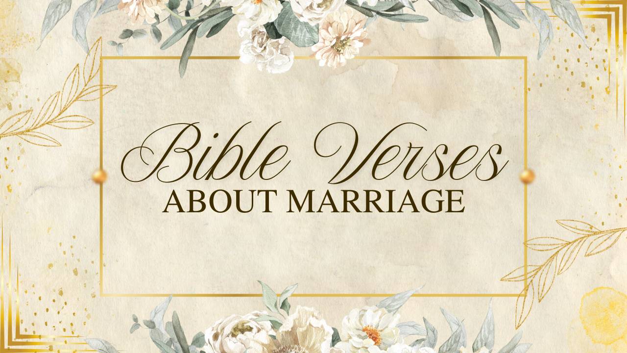 bible verses about marriage