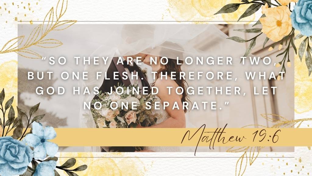 matthew 19 6 marriage verse