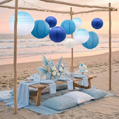 paper lanterns