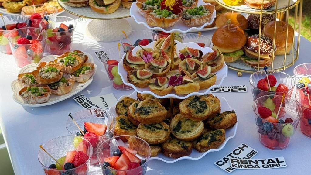 picnic essentials snack spread