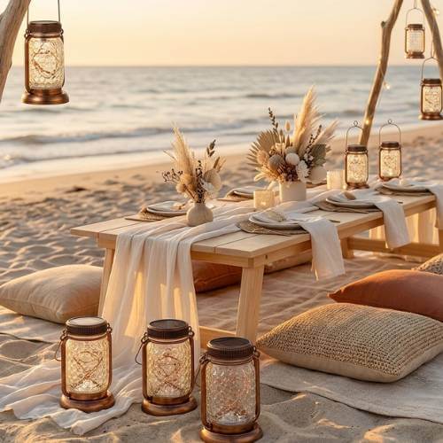 solar-powered lanterns