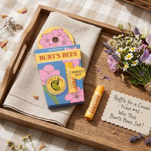 burts bees spring raffle prize