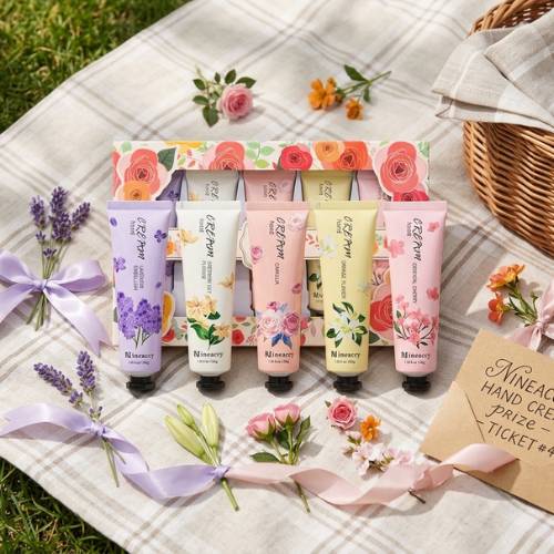 hand cream raffle gift set