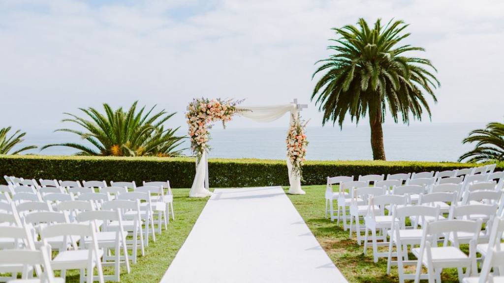 coastal wedding ceremony los angeles