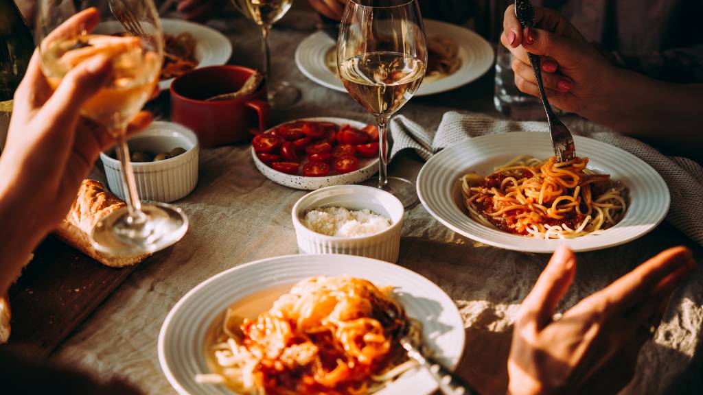 Intimate birthday dinner table arranged for a special celebration