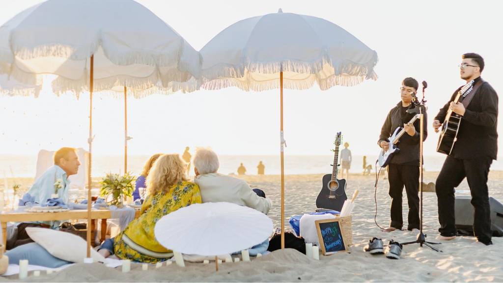 live music 50th birthday celebration