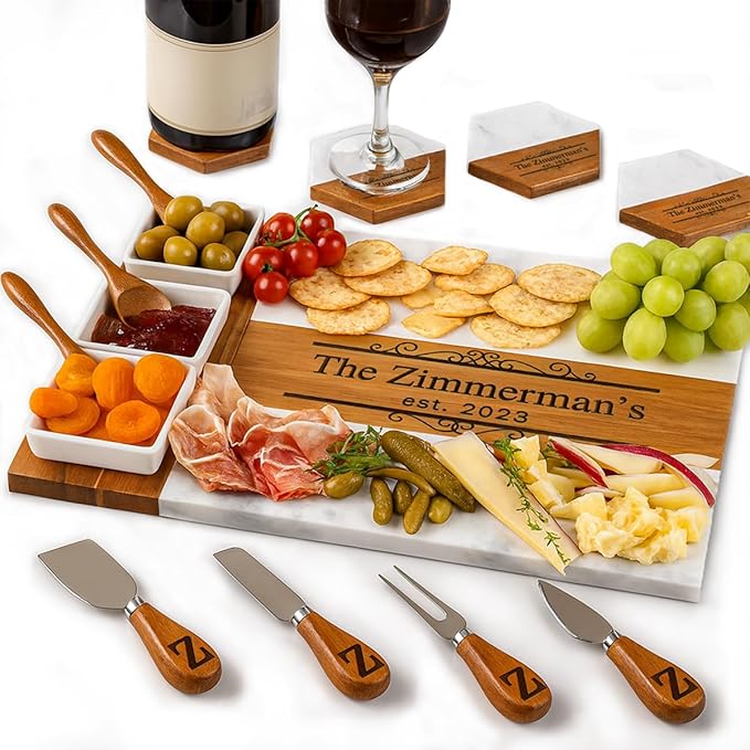 personalized charcuterie board