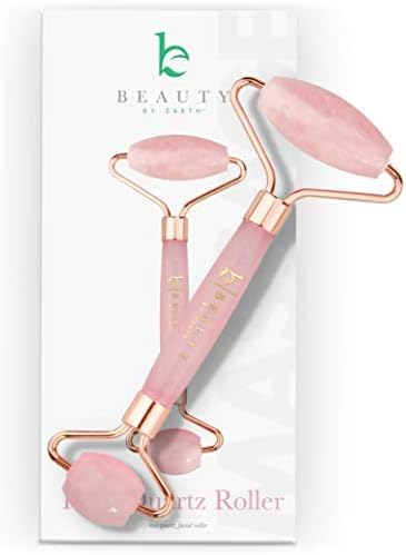 rose quartz face roller