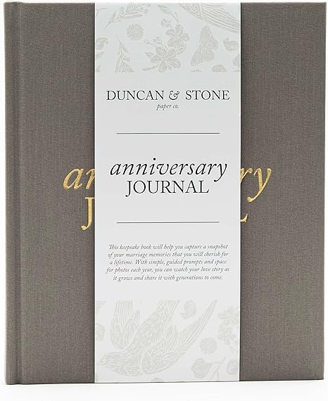 wedding anniversary journal