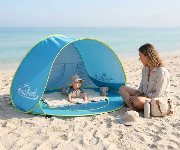 baby beach tent with sun protection b