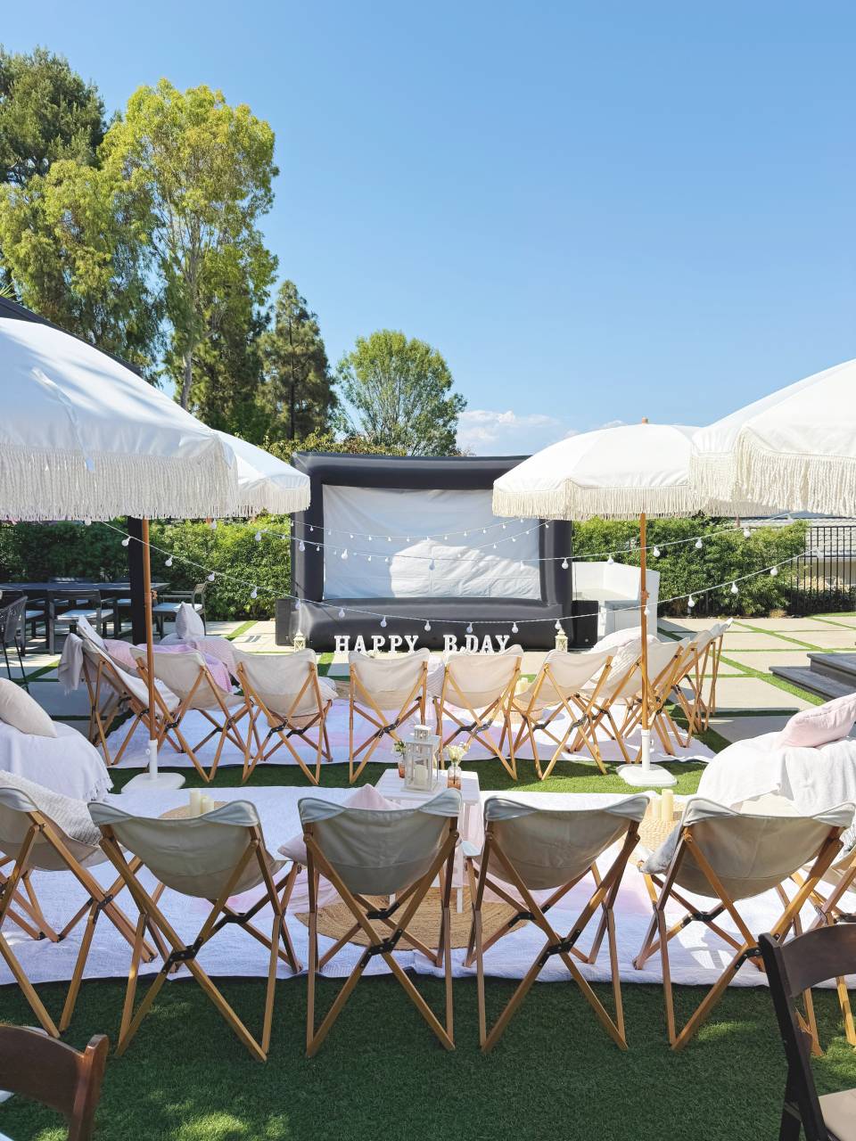 backyard movie night rental services backyard movie night rental services