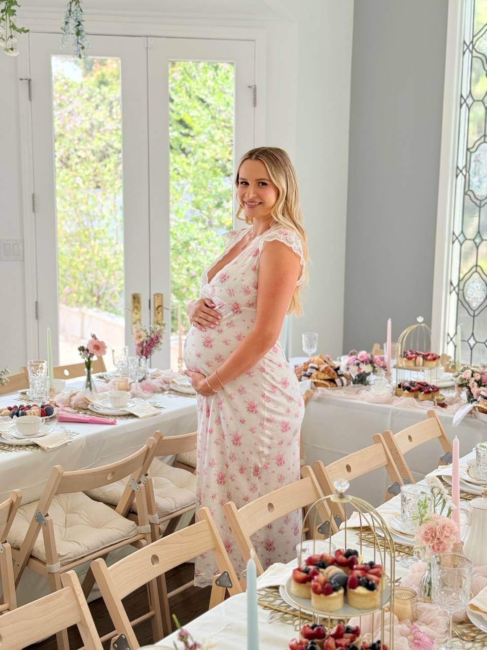 boho styled table setup for a baby shower boho styled table setup for a baby shower