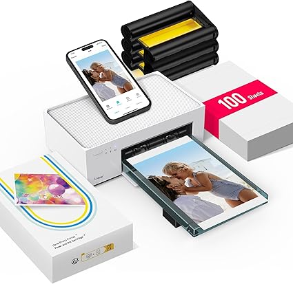 Instant photo printer for memory keepsakes