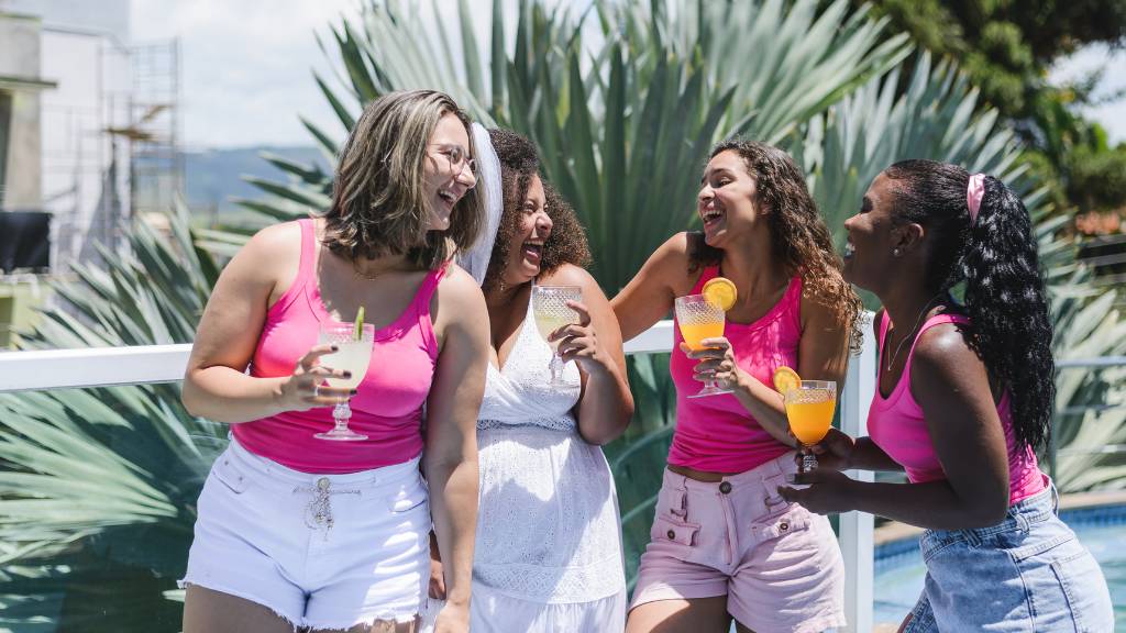 tropical bachelorette getaway with friends